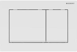 Geberit Omega30 működtetőlap 2 mennyiséges öblítéshez, fehér/matt fehér 115.080. 11.1 (115.080.11.1) - szaniteresklimacenter