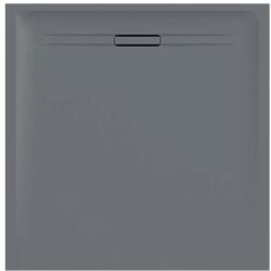 Geberit Sestra szögletes zuhanytálca 80x80 cm, strukturált pala, szürke 550.291. 00.2 (550.291.00.2)