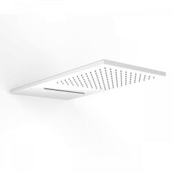 TRES vízkő ellen védett acél oldalfali fejzuhany matt fehér 29990301BM (29990301BM)