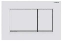 Geberit Sigma 30 működtető nyomólap, kétmennyiséges matt fehér/fényes króm115.883. JT. 1 (115.883.JT.1) - szaniteresklimacenter