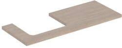 Geberit One mosdópult bal oldali kivágással 120x47 cm, pultra ültethető mosdóhoz, tölgy 505.305. 00.5 (505.305.00.5) - szaniteresklimacenter