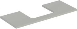 Geberit One mosdópult középső kivágással, pultra ültethető mosdóhoz 120x47 cm, matt greige 505.285. 00.7 (505.285.00.7) - szaniteresklimacenter