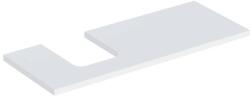 Geberit One mosdópult bal oldali kivágással 120x47 cm, pultra ültethető tálformájú mosdóhoz, matt fehér 505.295. 00.2 (505.295.00.2) - szaniteresklimacenter