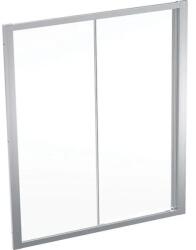 Geberit Geo tolóajtó 160x190 cm, átlátszó üveggel, Reflex bevonattal, ezüst profillal 560.183. 00.2 (560.183.00.2) - szaniteresklimacenter