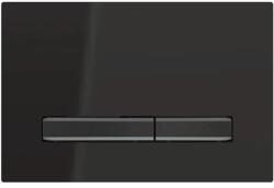 Geberit Sigma50 működtetőlap, 2 mennyiséges öblítéshez, feketekróm/fekete 115.671. DW. 2 (115.671.DW.2) - szaniteresklimacenter