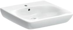 Geberit Selnova Comfort akadálymentes mosdó 60x55 cm, csaplyukkal és túlfolyóval 502.769. 00.7 (502.769.00.7) - szaniteresklimacenter