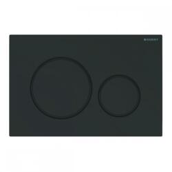 Geberit Sigma 20 nyomólap matt fekete, easy-to-clean bevonattal, fekete 115.882. 16.1 (115.882.16.1)