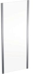 Geberit Geo fix oldalfal 80x190 cm, átlátszó üveggel, Reflex bevonattal, ezüst profillal 560.117. 00.2 (560.117.00.2) - szaniteresklimacenter