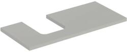 Geberit One mosdópult bal oldali kivágással 105x47 cm, pultra ültethető tálformájú mosdóhoz, matt greige 505.294. 00.7 (505.294.00.7) - szaniteresklimacenter