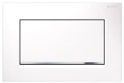 Geberit Sigma30 működtető nyomólap, öblítés/stop működtetésű, csavarral rögzíthető fehér/fényes króm/fehér 115.893. KJ. 1 (115.893.KJ.1) - szaniteresklimacenter