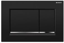 Geberit Sigma 30 működtető nyomólap, kétmennyiséges fekete/fényes króm/fekete 115.883. KM. 1 (115883KM1) (115.883.KM.1) - szaniteresklimacenter