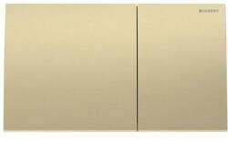 Geberit Sigma70 működtetőlap 2 mennyiséges öblítéshez, easy-to clean, sárgaréz 115.622. QF. 1 (115.622.QF.1) - szaniteresklimacenter