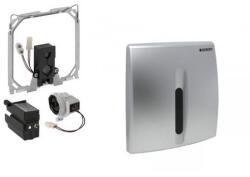 Geberit Basic automata vizelde vezérlés, infravörös, hálózati, műanyag fedlappal, matt króm 115.817. 46.5 (115.817.46.5) - szaniteresklimacenter
