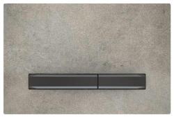 Geberit Sigma50 nyomólalap, fekete króm/betonszerű megjelenés 115.671. JV. 2 (115.671.JV.2)