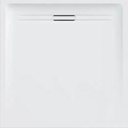 Geberit Sestra szögletes zuhanytálca 80x80 cm, strukturált pala, fehér 550.290. 00.2 (550.290.00.2)