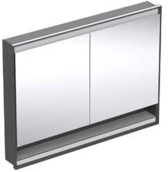 Geberit One tükrös szekrény polccal és ComfortLight világítással 120 cm, matt fekete 505.825. 00.7 (505.825.00.7)