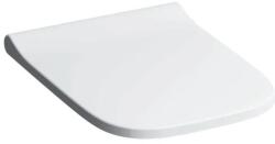 Geberit Smyle Square WC-ülőke, keskeny design, lecsapódásgátlós, gyorskioldós zsanérral, rögzítés felülről (500.687. 01.1) (500.687.01.1)