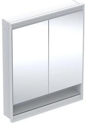 Geberit One tükrös szekrény polccal és ComfortLight világítással 75 cm, fehér 505.822. 00.2 (505.822.00.2)