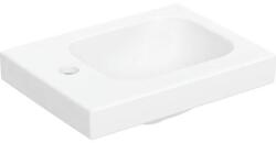 Geberit iCon Light kézmosó 38x28 cm, bal oldali csaplyukkal, túlfolyó nélkül, matt fehér 501.831. JT. 1 (501.831.JT.1) - szaniteresklimacenter