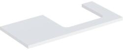 Geberit One mosdópult jobb oldali kivágással 105x47 cm, pultra ültethető mosdóhoz, matt fehér 505.324. 00.2 (505.324.00.2) - szaniteresklimacenter