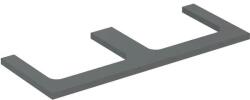 Geberit One mosdópult kivágással, két pultra ültethető mosdóhoz 120x47 cm, matt láva 505.345. 00.3 (505.345.00.3) - szaniteresklimacenter