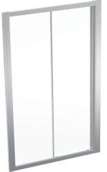 Geberit Geo tolóajtó 120x190 cm, átlátszó üveggel, Reflex bevonattal, ezüst profillal 560.153. 00.2 (560.153.00.2) - szaniteresklimacenter