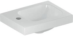 Geberit iCon Light kézmosó, 38x14x28cm, csaplyuk bal oldalt, túlfolyó nélkül, fehér (501.831. 00.1) (501.831.00.1)