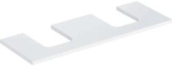 Geberit One mosdópult kivágással, két pultra ültethető tálformájú mosdóhoz 135x47 cm, magasfényű fehér 505.276. 00.1 (505.276.00.1) - szaniteresklimacenter