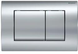 Geberit Delta30 működtetőlap, 2 mennyiséges öblítéshez, Fényes króm 115.137. 21.1 (115.137.21.1)