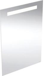 Geberit Option Basic Square tükör felső világítással 50x70 cm, eloxált alumínium 502.804. 00.1 (502.804.00.1)