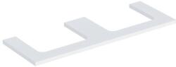 Geberit One mosdópult kivágással, két pultra ültethető mosdóhoz 135x47 cm, matt fehér 505.286. 00.2 (505.286.00.2) - szaniteresklimacenter