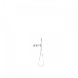 TRES Block-System beépíthető 1 utas termosztátos zuhanyszett matt fehér 20735191BM (20735191BM)