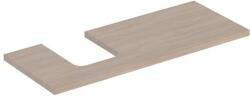 Geberit One mosdópult bal oldali kivágással 120x47 cm, pultra ültethető tálformájú mosdóhoz, tölgy 505.295. 00.5 (505.295.00.5) - szaniteresklimacenter