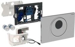 Geberit Sigma10 érintésmentes működtetőlap, elektronikus működtetéssel, elemes, 2 mennyiséges öblítés, szálcsiszolt 115.891. SN. 6 (115.891.SN.6) - szaniteresklimacenter