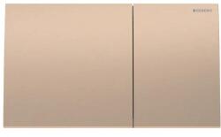 Geberit Sigma70 működtetőlap 2 mennyiséges öblítéshez, easy-to clean, vörös arany 115.622. QB. 1 (115.622.QB.1) - szaniteresklimacenter