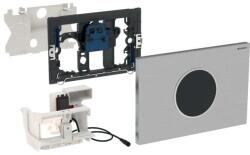 Geberit Sigma10 érintésmentes működtetőlap, WC öblítés elektronikus működtetéssel, hálózati, 2 mennyiséges öblítés, szálcsiszolt 115.906. SN. 6 (115.906.SN.6) - szaniteresklimacenter