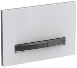 Geberit Sigma50 nyomólalap, fekete króm/fehér 115.671. 11.2 (115.671.11.2)