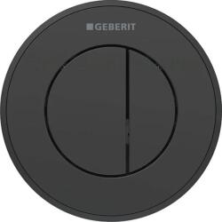 Geberit 10 típusú pneumatikus, 2 mennyiséges öblítésű vezérlő, fekete/matt fekete 116.055. DW. 1 (116.055.DW.1) - szaniteresklimacenter