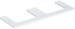 Geberit One mosdópult kivágással, két pultra ültethető mosdóhoz 135x47 cm, magasfényű fehér 505.286. 00.1 (505.286.00.1) - szaniteresklimacenter