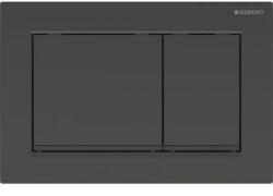 Geberit Omega30 működtetőlap 2 mennyiséges öblítéshez, fekete/matt fekete 115.080. DW. 1 (115.080.DW.1) - szaniteresklimacenter
