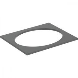 Geberit Selnova Square mosdópult 59, 1x47, 5 cm, matt láva 502.861. 00.1 (502.861.00.1) - szaniteresklimacenter