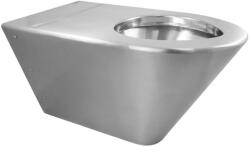 SAPHO NOFER fali WC, 370x340x700, matt rozsdamentes acél (13011. S) (13011.S)