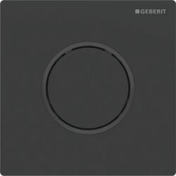 Geberit vizeldevezérlés pneumatikus működtetéssel, 10 típusú, easy-to-clean, matt fekete 116.015. 16.1 (116.015.16.1)