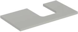Geberit One mosdópult jobb oldali kivágással 90x47 cm, pultra ültethető tálformájú mosdóhoz, matt greige 505.313. 00.7 (505.313.00.7) - szaniteresklimacenter