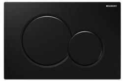 Geberit Sigma 01 115.770. DW. 5 Nyomólap (fényes fekete RAL9005, #115.770. DW. 5) (115.770.DW.5)