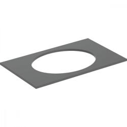 Geberit Selnova Square mosdópult 79, 1x47, 5 cm, matt láva 502.865. 00.1 (502.865.00.1) - szaniteresklimacenter