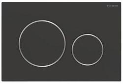 Geberit Sigma 20 nyomólap matt fekete/fényes króm/matt fekete 115.882. 14.1 (115.882.14.1) - szaniteresklimacenter