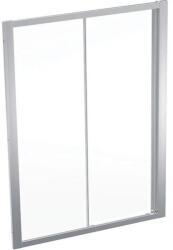 Geberit Geo tolóajtó 140x190 cm, átlátszó üveggel, Reflex bevonattal, ezüst profillal 560.163. 00.2 (560.163.00.2) - szaniteresklimacenter