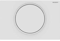 Geberit Sigma10 működtetőlap, öblítés-stop működtetésű, easy-to-clean, matt fehér/fehér 115.758. 01.5 (115.758.01.5) - szaniteresklimacenter