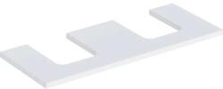 Geberit One mosdópult kivágással, két pultra ültethető tálformájú mosdóhoz 120x47 cm, matt fehér 505.335. 00.2 (505.335.00.2) - szaniteresklimacenter
